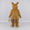 Custom Brown and Pink Kangaroo Mascot Costume Adult Full Body Suit for Wildlife Events Custom Brown and Pink Kangaroo Mascot Costume Adult Full Body Suit for Wildlife Events