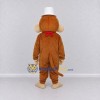 Custom Brown and White Chef Monkey Mascot Costume Adult Full Body Suit for Food Festivals Custom Brown and White Chef Monkey Mascot Costume Adult Full Body Suit for Food Festivals