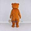 Custom Orange Brown and Gray Teddy Bear Mascot Costume Adult Full Body Suit for Children's Events Custom Orange Brown and Gray Teddy Bear Mascot Costume Adult Full Body Suit for Children's Events