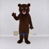 Custom Dark Brown Bear Mascot Costume Adult Full Body Suit for School Events Custom Dark Brown Bear Mascot Costume Adult Full Body Suit for School Events