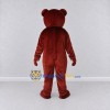 Custom Burgundy Teddy Bear Mascot Costume Adult Full Body Suit for Children's Events Custom Burgundy Teddy Bear Mascot Costume Adult Full Body Suit for Children's Events