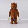 Custom Brown and Cream Otter Mascot Costume Adult Full Body Suit for School Events Custom Brown and Cream Otter Mascot Costume Adult Full Body Suit for School Events