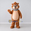 Custom Brown and Tan Otter Mascot Costume Adult Full Body Suit for School Events Custom Brown and Tan Otter Mascot Costume Adult Full Body Suit for School Events