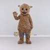 Custom Tan and Brown Spotted Animal Mascot Costume Adult Full Body Suit for Children's Events
