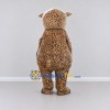 Custom Tan and Brown Spotted Animal Mascot Costume Adult Full Body Suit for Children's Events