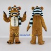 Custom Golden Brown Black and White Monster Bear Mascot Costume Adult Full Body Suit for Halloween Events Custom Golden Brown Black and White Monster Bear Mascot Costume Adult Full Body Suit for Halloween Events