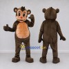 Custom Brown and Tan Monkey Mascot Costume Adult Full Body Suit for Jungle Events