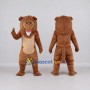 Custom Brown and Tan Lion Mascot Costume Adult Full Body Suit for School Events