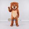Custom Orange Brown and Cream Lion Mascot Costume Adult Full Body Suit for School Events Custom Orange Brown and Cream Lion Mascot Costume Adult Full Body Suit for School Events