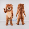 Custom Orange Brown and Cream Lion Mascot Costume Adult Full Body Suit for School Events Custom Orange Brown and Cream Lion Mascot Costume Adult Full Body Suit for School Events