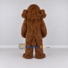 Custom Brown and White Mammoth Mascot Costume Adult Full Body Suit for Prehistoric Events Custom Brown and White Mammoth Mascot Costume Adult Full Body Suit for Prehistoric Events