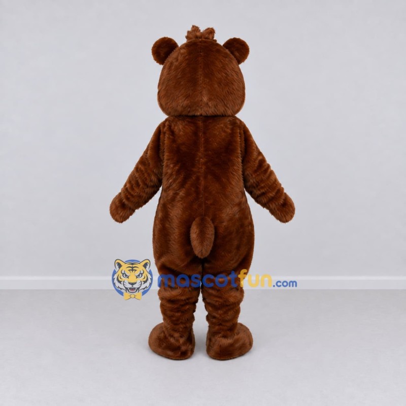Custom Brown and Cream Hamster Mascot Costume Adult Full Body Suit for Children's Events Custom Brown and Cream Hamster Mascot Costume Adult Full Body Suit for Children's Events