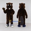 Custom Dark Brown Beaver Mascot Costume Adult Full Body Suit for School Events Custom Dark Brown Beaver Mascot Costume Adult Full Body Suit for School Events