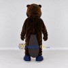 Custom Dark Brown Beaver Mascot Costume Adult Full Body Suit for School Events Custom Dark Brown Beaver Mascot Costume Adult Full Body Suit for School Events