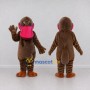 Custom Brown and Pink Platypus Mascot Costume Adult Full Body Suit for Wildlife Events