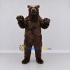 Custom Dark Brown Bear Mascot Costume Adult Full Body Suit for Wildlife Events