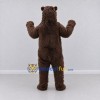 Custom Dark Brown Bear Mascot Costume Adult Full Body Suit for Wildlife Events
