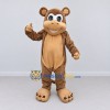 Custom Brown and Tan Monkey Mascot Costume Adult Full Body Suit for Children's Events Custom Brown and Tan Monkey Mascot Costume Adult Full Body Suit for Children's Events