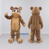 Custom Brown and Tan Monkey Mascot Costume Adult Full Body Suit for Children's Events Custom Brown and Tan Monkey Mascot Costume Adult Full Body Suit for Children's Events