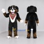 Custom Black Brown and White Dog Mascot Costume Adult Full Body Suit for Pet Events