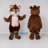 Custom Brown and Cream Hamster Mascot Costume Adult Full Body Suit for Children's Events Custom Brown and Cream Hamster Mascot Costume Adult Full Body Suit for Children's Events