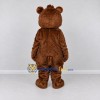 Custom Brown and Cream Hamster Mascot Costume Adult Full Body Suit for Children's Events Custom Brown and Cream Hamster Mascot Costume Adult Full Body Suit for Children's Events