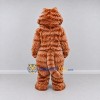 Custom Orange and Cream Tabby Cat Mascot Costume Adult Full Body Suit for Children's Events Custom Orange and Cream Tabby Cat Mascot Costume Adult Full Body Suit for Children's Events