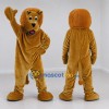 Custom Golden Brown Lion Mascot Costume Adult Full Body Suit for School Events Custom Golden Brown Lion Mascot Costume Adult Full Body Suit for School Events