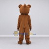 Custom Brown and Cream Teddy Bear Mascot Costume Adult Full Body Suit for Children's Events Custom Brown and Cream Teddy Bear Mascot Costume Adult Full Body Suit for Children's Events