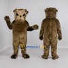 Custom Olive Brown Bulldog Mascot Costume Adult Full Body Suit for Sports Events Custom Olive Brown Bulldog Mascot Costume Adult Full Body Suit for Sports Events
