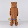 Custom Tan and White Wildcat Mascot Costume Adult Full Body Suit for Wildlife Events Custom Tan and White Wildcat Mascot Costume Adult Full Body Suit for Wildlife Events