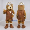 Custom Brown and Gold Viking Lion Mascot Costume Adult Full Body Suit for Themed Events Custom Brown and Gold Viking Lion Mascot Costume Adult Full Body Suit for Themed Events