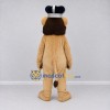 Custom Tan Black and Silver King Lion Mascot Costume Adult Full Body Suit for Themed Events Custom Tan Black and Silver King Lion Mascot Costume Adult Full Body Suit for Themed Events