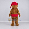 Custom Brown and Red Rodent Mascot Costume Adult Full Body Suit for Themed Events Custom Brown and Red Rodent Mascot Costume Adult Full Body Suit for Themed Events