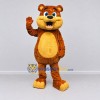 Custom Orange Brown and Yellow Bear Mascot Costume Adult Full Body Suit for Children's Events Custom Orange Brown and Yellow Bear Mascot Costume Adult Full Body Suit for Children's Events