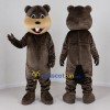 Custom Gray Brown and Tan Rodent Mascot Costume Adult Full Body Suit for Nature Events Custom Gray Brown and Tan Rodent Mascot Costume Adult Full Body Suit for Nature Events
