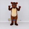 Custom Brown and Cream Bear Mascot Costume Adult Full Body Suit for Children's Events Custom Brown and Cream Bear Mascot Costume Adult Full Body Suit for Children's Events