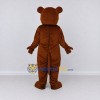 Custom Brown and Cream Bear Mascot Costume Adult Full Body Suit for Children's Events Custom Brown and Cream Bear Mascot Costume Adult Full Body Suit for Children's Events