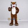 Custom Orange Black and White Tiger Mascot Costume Adult Full Body Suit for Wildlife Events Custom Orange Black and White Tiger Mascot Costume Adult Full Body Suit for Wildlife Events