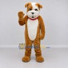 Custom Brown and White Bulldog Mascot Costume Adult Full Body Suit for Pet Events Custom Brown and White Bulldog Mascot Costume Adult Full Body Suit for Pet Events