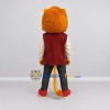 Custom Orange Teal and Burgundy Lion Mascot Costume Adult Full Body Suit for School Events Custom Orange Teal and Burgundy Lion Mascot Costume Adult Full Body Suit for School Events