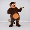 Custom Brown and Orange Warthog Mascot Costume Adult Full Body Suit for Wildlife Events Custom Brown and Orange Warthog Mascot Costume Adult Full Body Suit for Wildlife Events