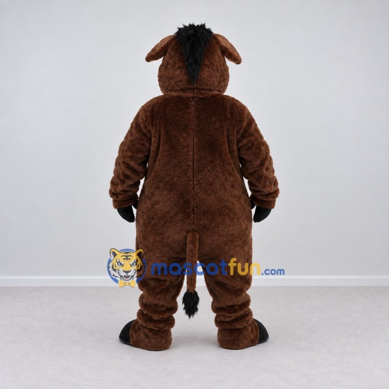 Custom Brown and Orange Warthog Mascot Costume Adult Full Body Suit for Wildlife Events Custom Brown and Orange Warthog Mascot Costume Adult Full Body Suit for Wildlife Events