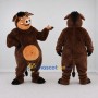 Custom Brown and Orange Warthog Mascot Costume Adult Full Body Suit for Wildlife Events
