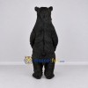 Custom Black Bear Mascot Costume Adult Full Body Suit for Wildlife Events Custom Black Bear Mascot Costume Adult Full Body Suit for Wildlife Events