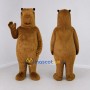Custom Golden Brown Capybara Mascot Costume Adult Full Body Suit for Wildlife Events
