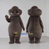 Custom Gray Brown Cloud Mascot Costume Adult Full Body Suit for Themed Events Custom Gray Brown Cloud Mascot Costume Adult Full Body Suit for Themed Events