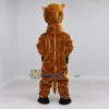 Custom Golden Brown and White Deer Mascot Costume Adult Full Body Suit for Woodland Events