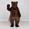 Custom Dark Brown Bear Mascot Costume Adult Full Body Suit for Wildlife Events Custom Dark Brown Bear Mascot Costume Adult Full Body Suit for Wildlife Events