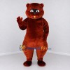 Custom Reddish Brown and Black Beaver Mascot Costume Adult Full Body Suit for Nature Events Custom Reddish Brown and Black Beaver Mascot Costume Adult Full Body Suit for Nature Events